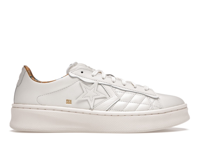 One star platform leather top
