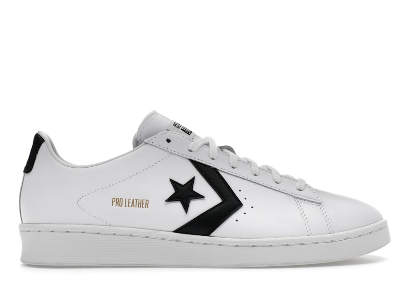 Converse Pro Leather Ox White Black