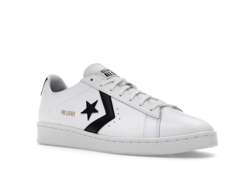 Converse Pro Leather Ox White Black