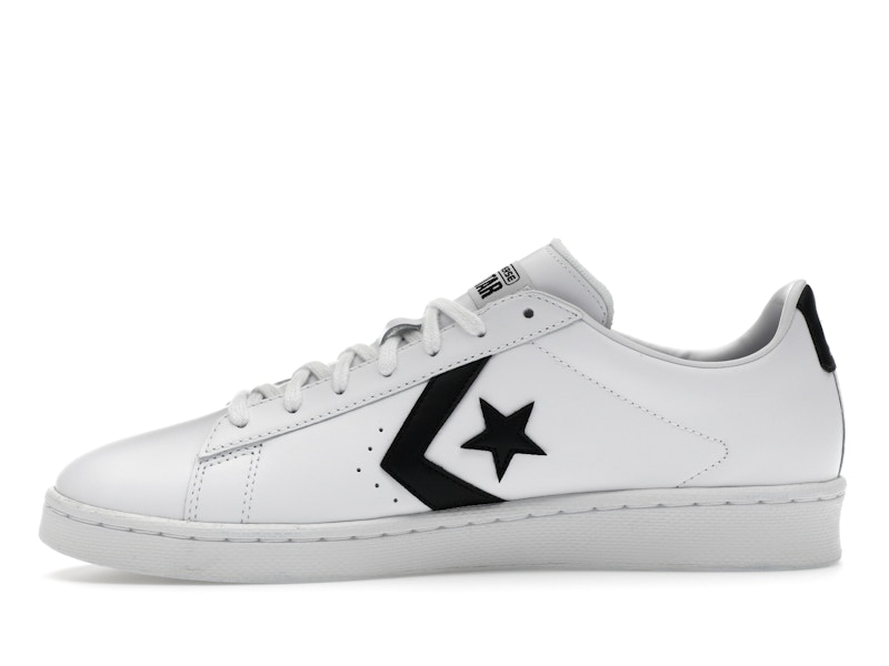 Converse Pro Leather Ox White Black