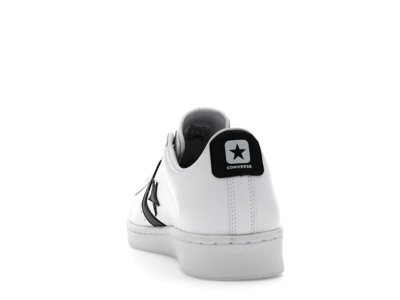 Converse Pro Leather Ox White Black