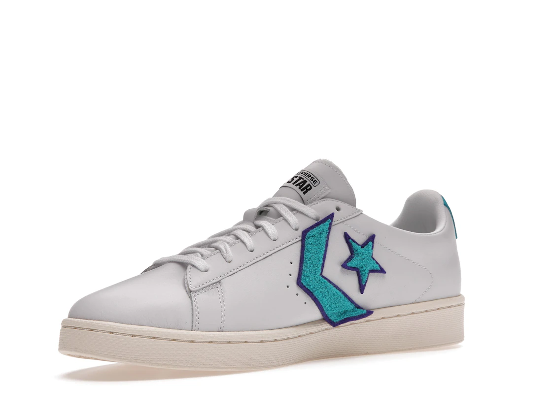 Converse Pro Leather Ox White Deep Wisteria