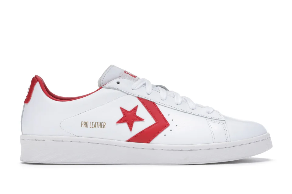Converse Pro Leather Ox White Red 0