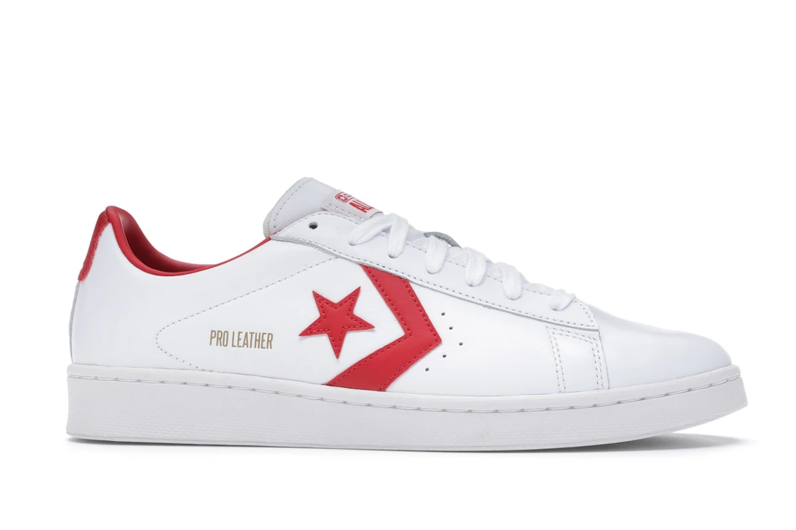Converse Pro Leather Ox White Red