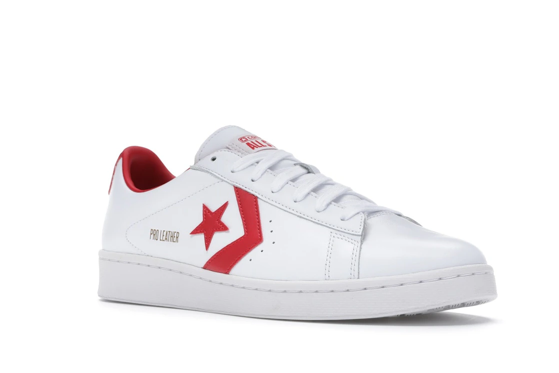 Converse Pro Leather Ox White Red