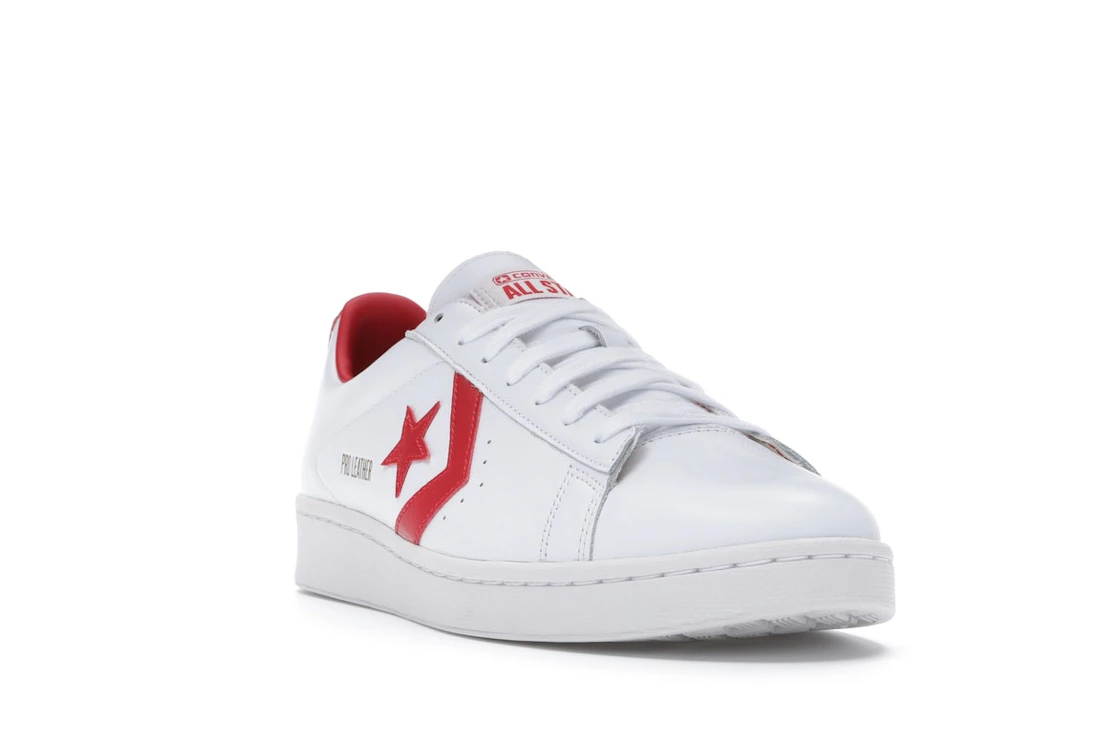 Converse Pro Leather Ox White Red