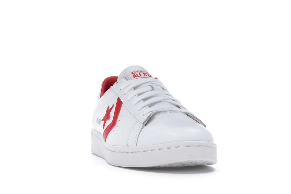 Converse Pro Leather Ox White Red