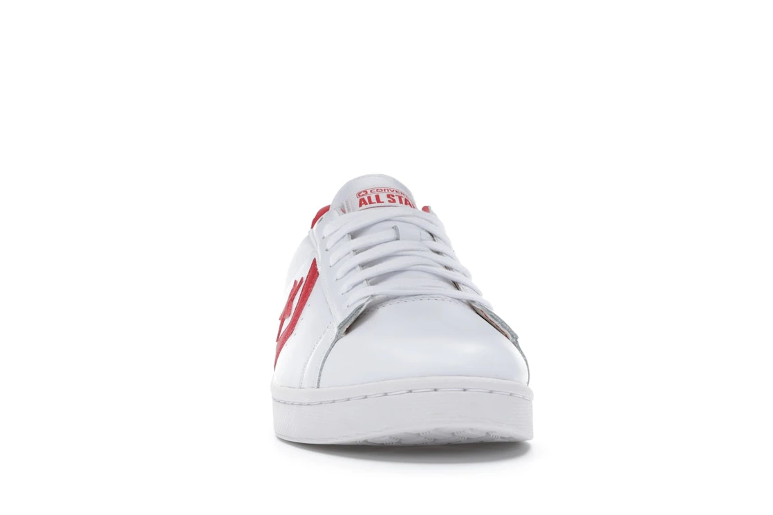 Converse Pro Leather Ox White Red