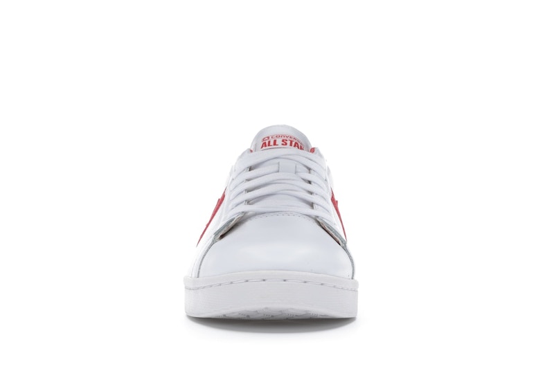 Converse Pro Leather Ox White Red