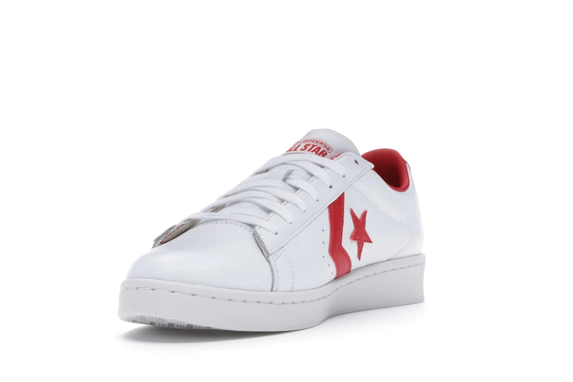 Converse Pro Leather Ox White Red