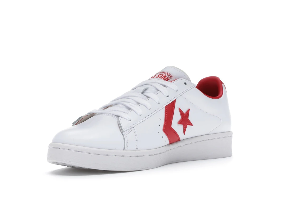Converse Pro Leather Ox White Red