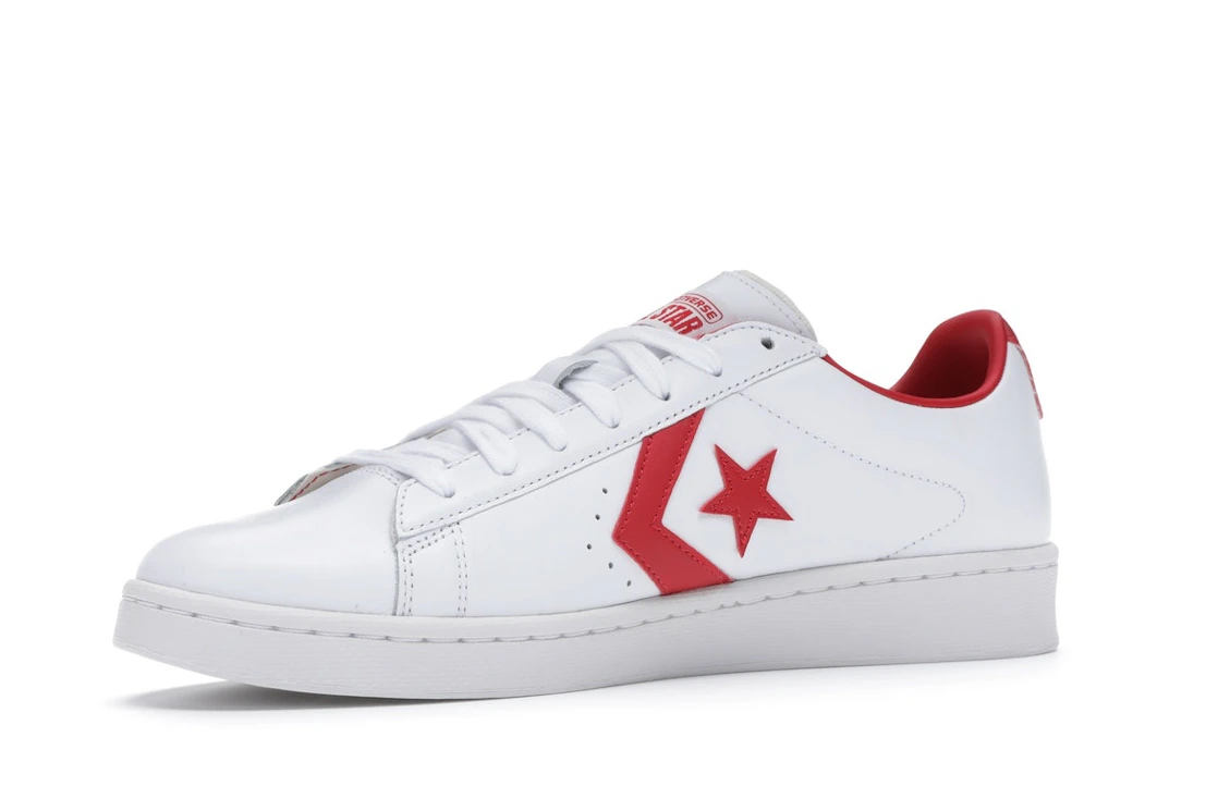 Converse Pro Leather Ox White Red