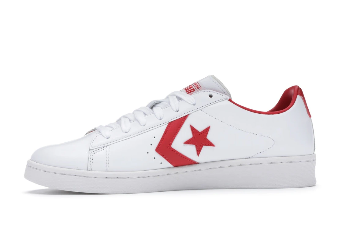 Converse Pro Leather Ox White Red