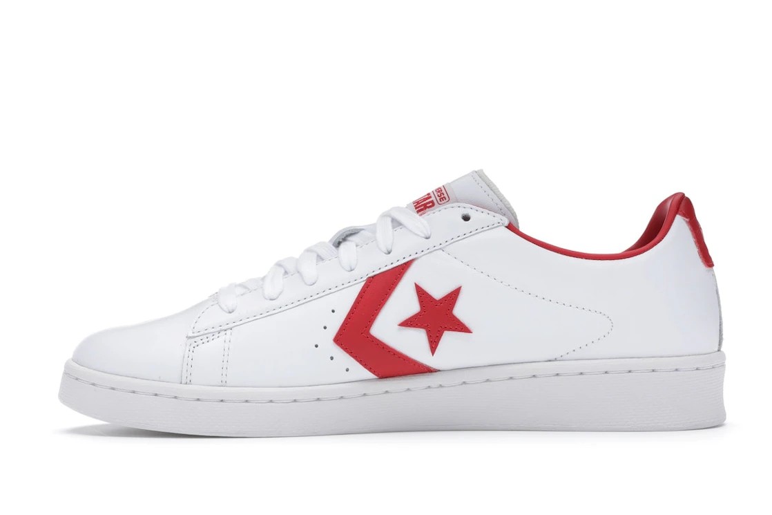 Converse Pro Leather Ox White Red