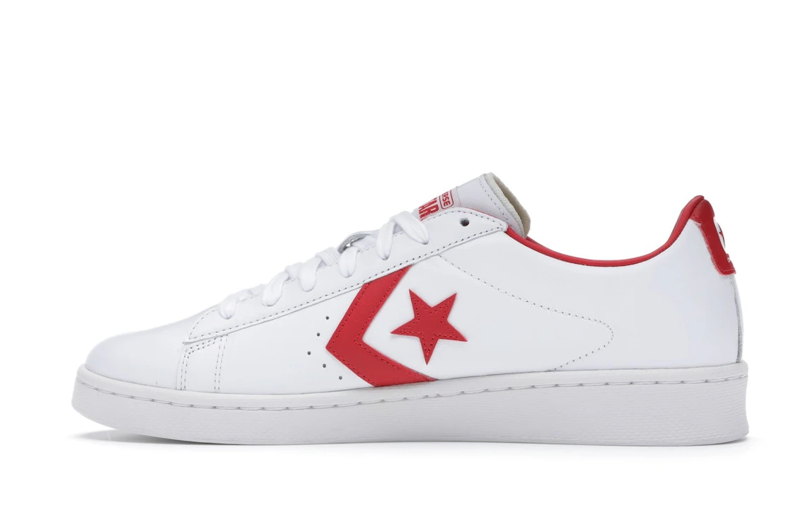 Converse Pro Leather Ox White Red