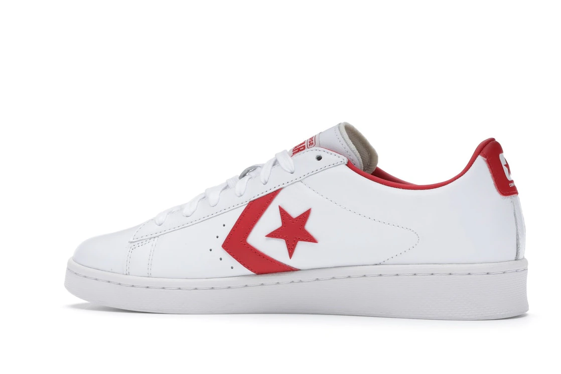 Converse Pro Leather Ox White Red