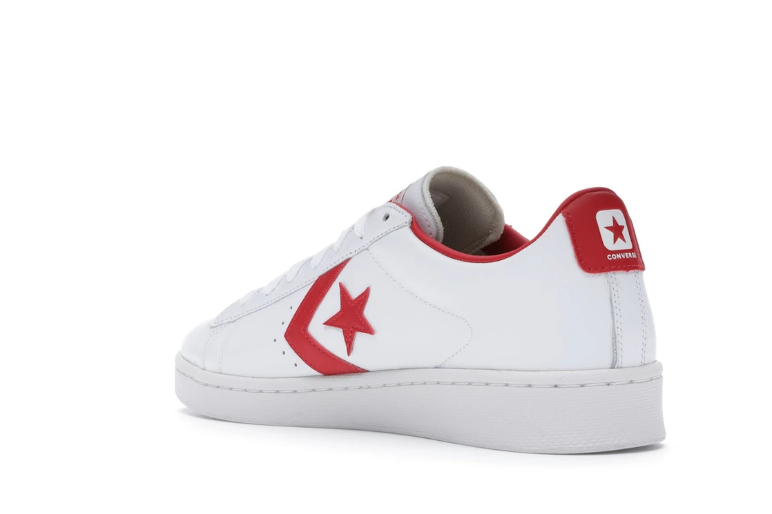 Converse Pro Leather Ox White Red