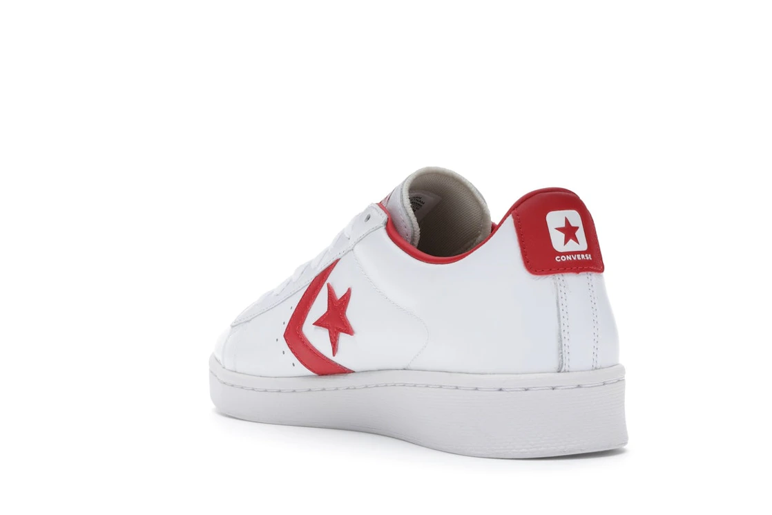 Converse Pro Leather Ox White Red