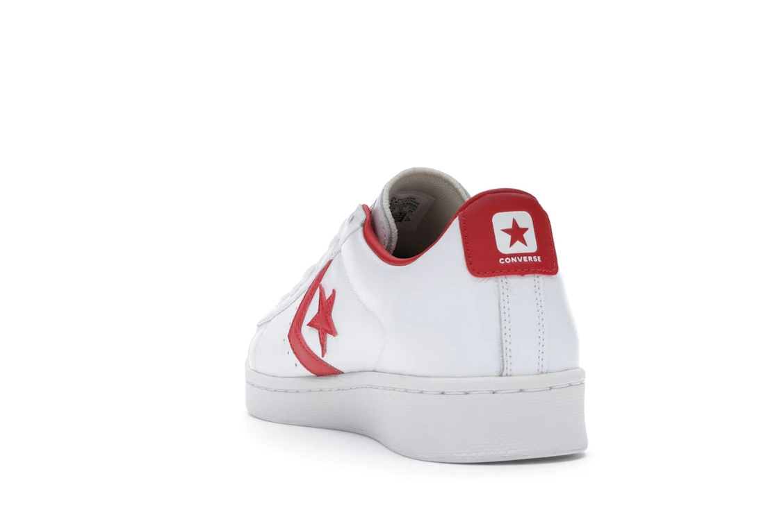 Converse Pro Leather Ox White Red
