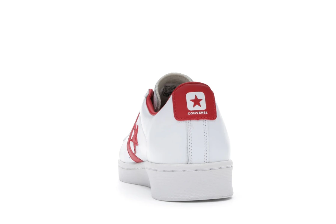 Converse Pro Leather Ox White Red