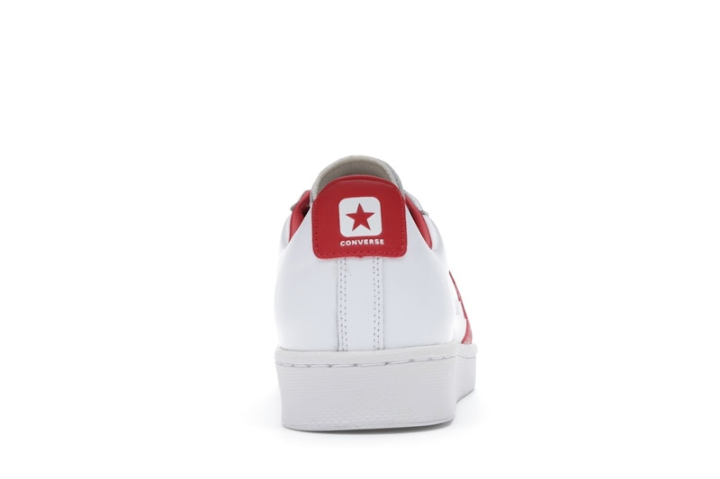 Converse Pro Leather Ox White Red