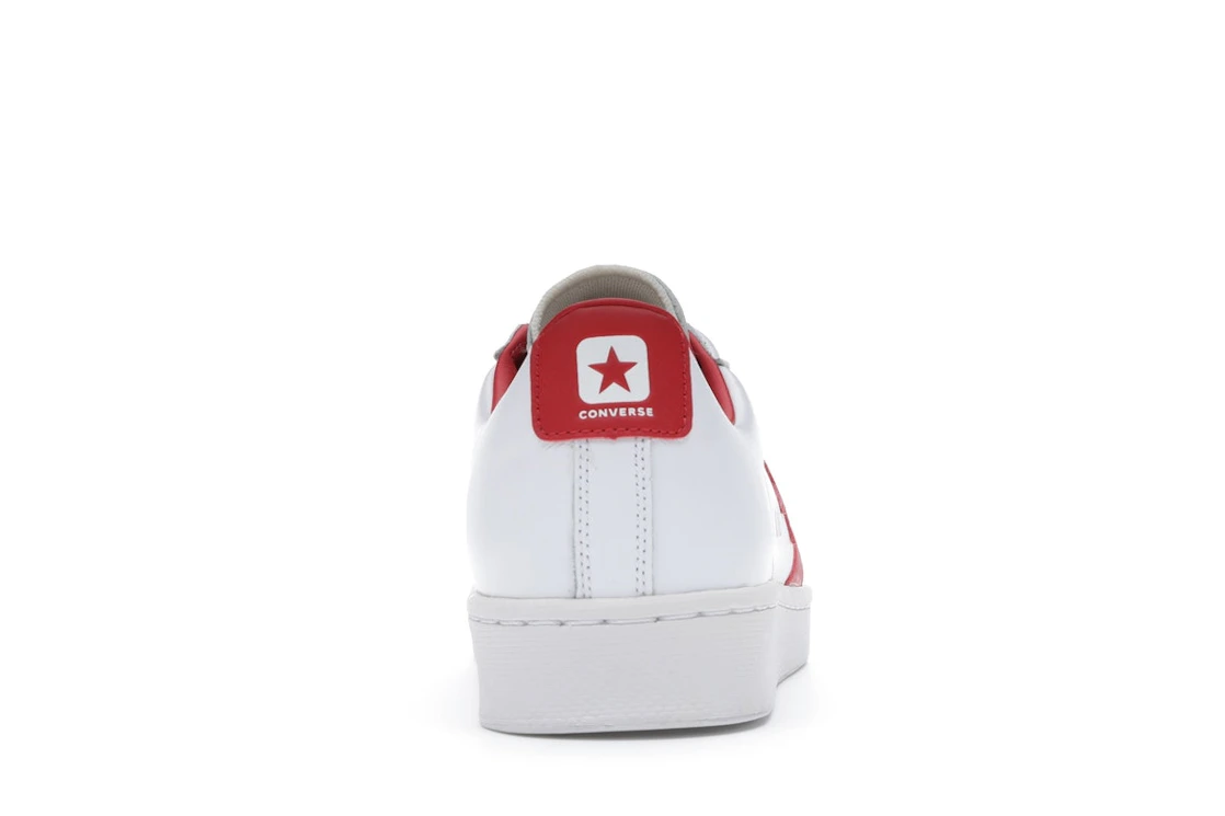Converse Pro Leather Ox White Red