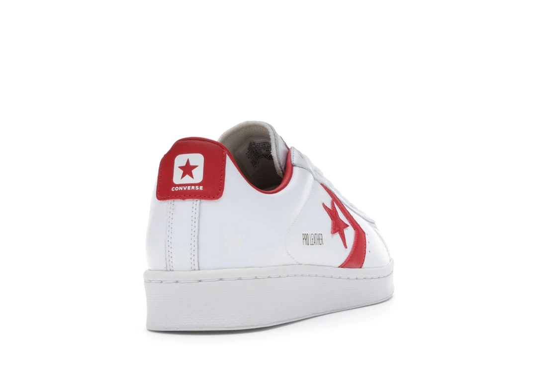 Converse Pro Leather Ox White Red