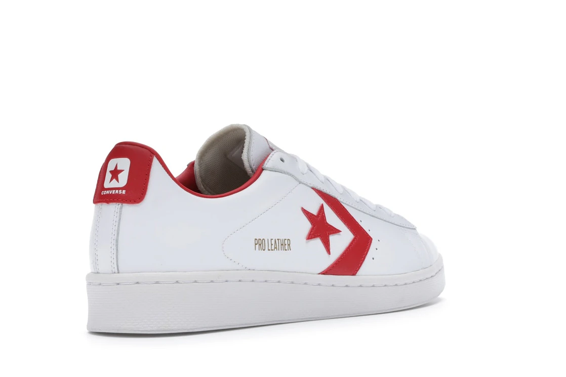 Converse Pro Leather Ox White Red