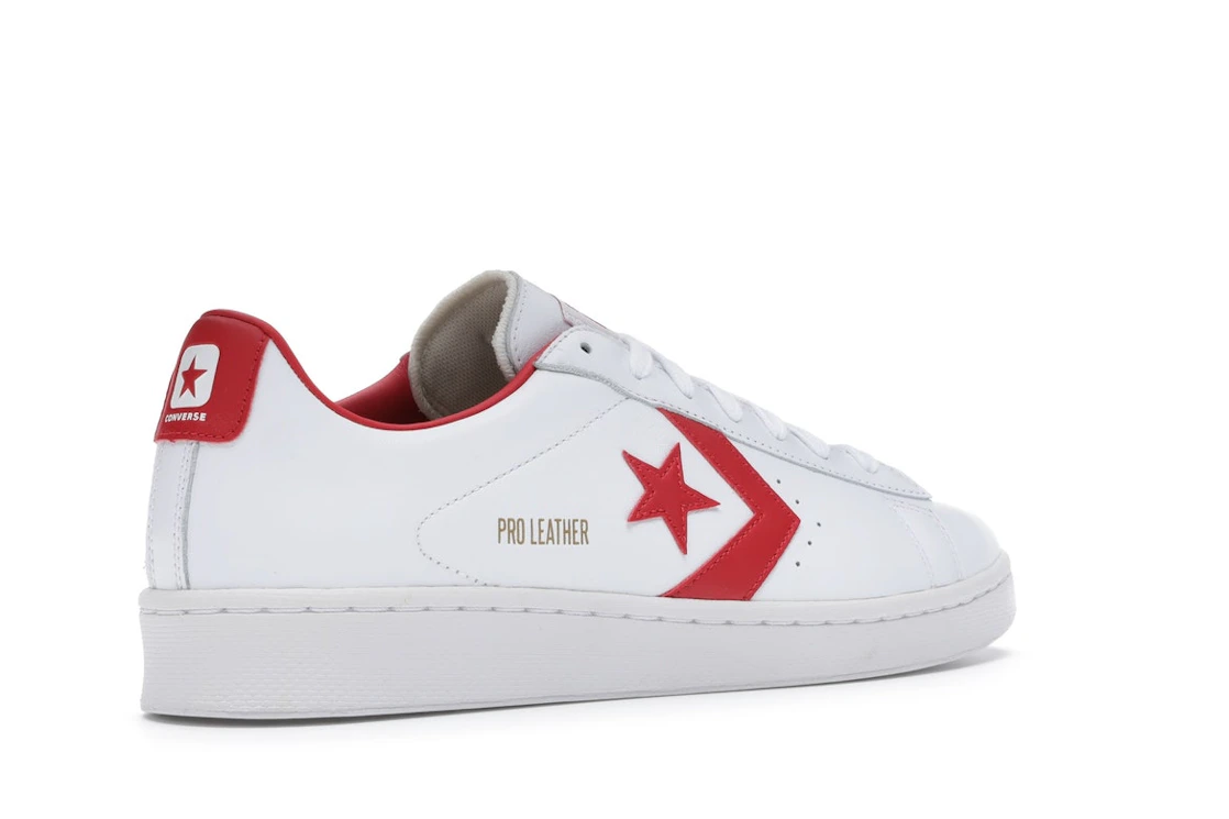 Converse Pro Leather Ox White Red