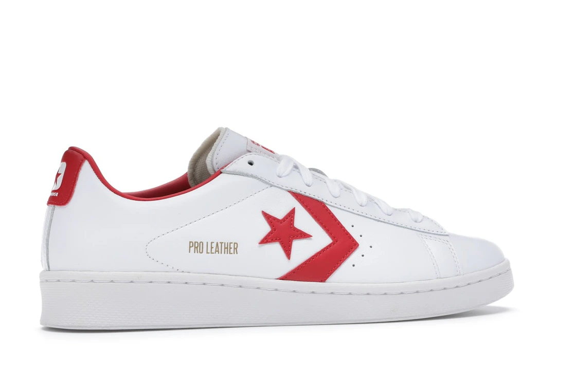 Converse Pro Leather Ox White Red