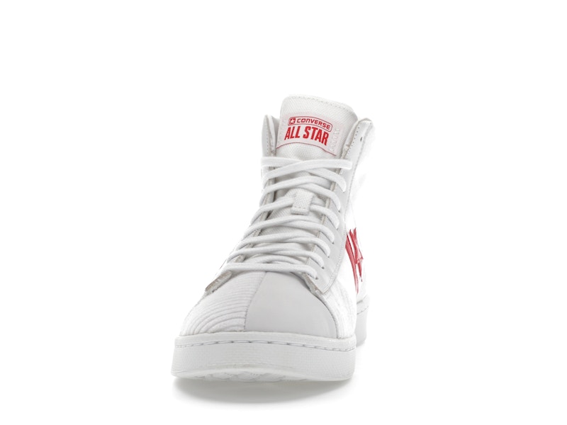Converse Pro Leather Summer Drip White Red
