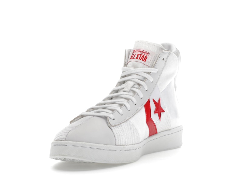Converse Pro Leather Summer Drip White Red