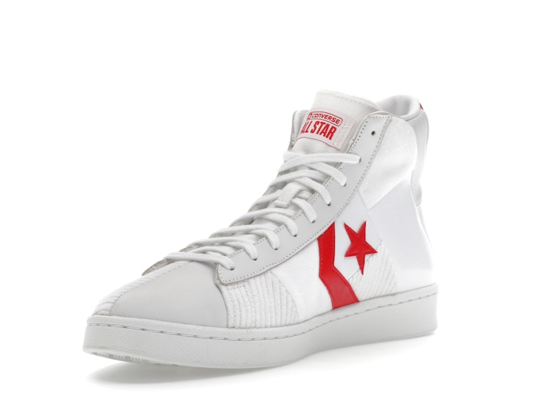 Converse Pro Leather Summer Drip White Red