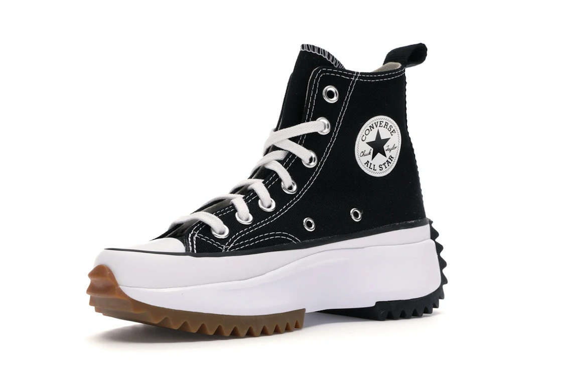 Converse Run Star Hike Hi Black White Gum