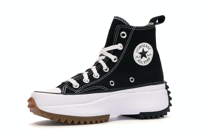Converse Run Star Hike Hi Black White Gum