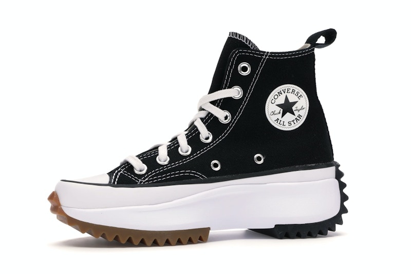 Converse Run Star Hike Hi Black White Gum