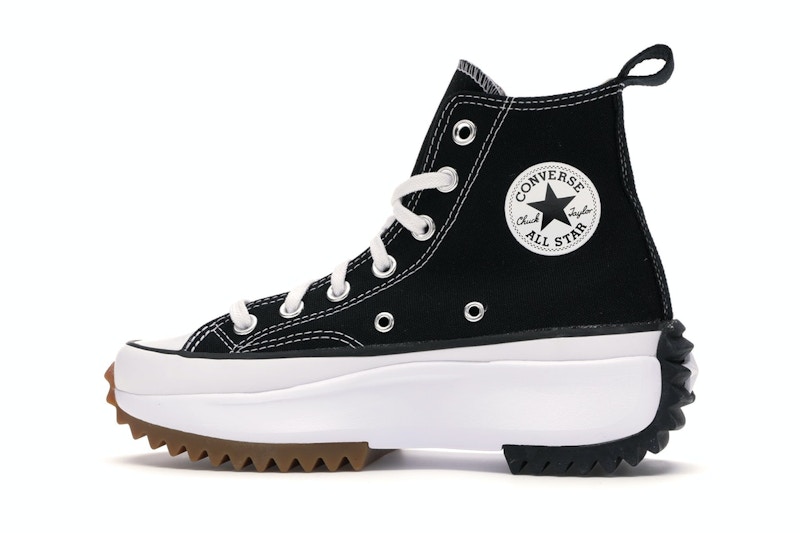Converse Run Star Hike Hi Black White Gum