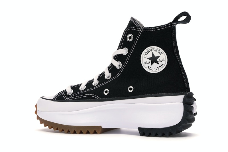 Converse Run Star Hike Hi Black White Gum