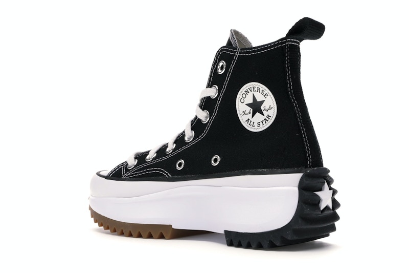 Converse Run Star Hike Hi Black White Gum