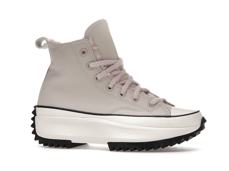 Converse Run Star Hike Hi Cozy Club Light Orewood Brown