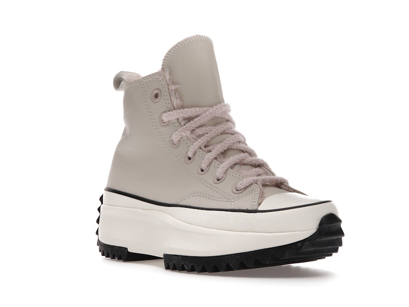 Converse Run Star Hike Hi Cozy Club Light Orewood Brown