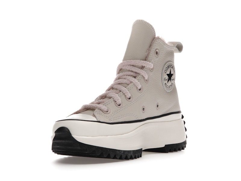 Converse Run Star Hike Hi Cozy Club Light Orewood Brown
