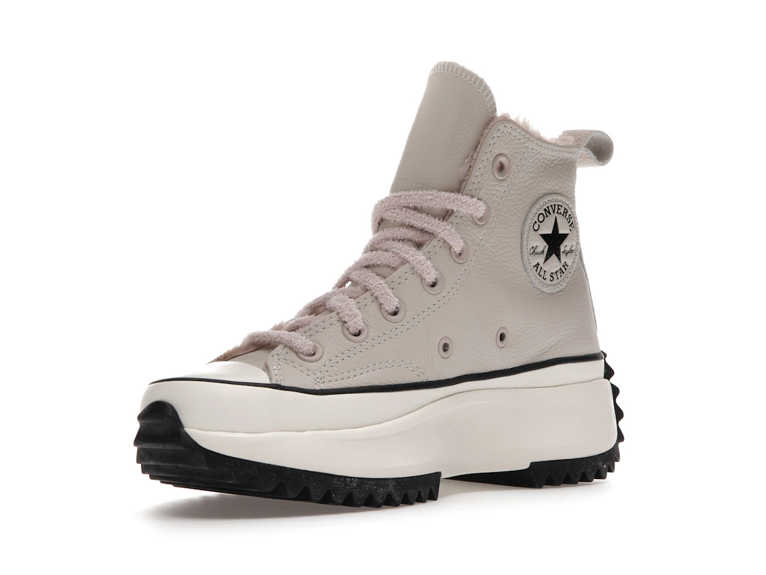 Converse Run Star Hike Hi Cozy Club Light Orewood Brown
