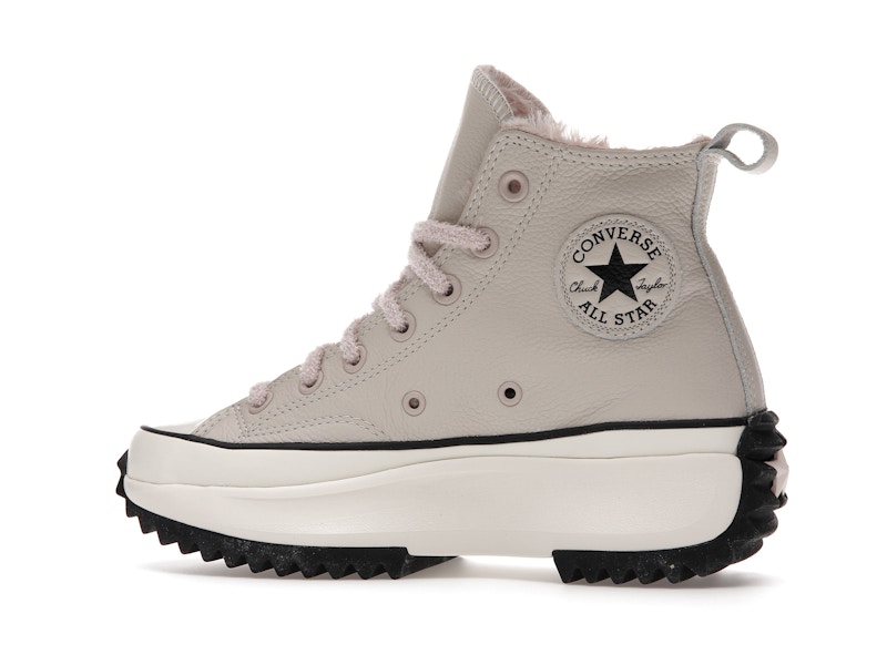 Converse Run Star Hike Hi Cozy Club Light Orewood Brown