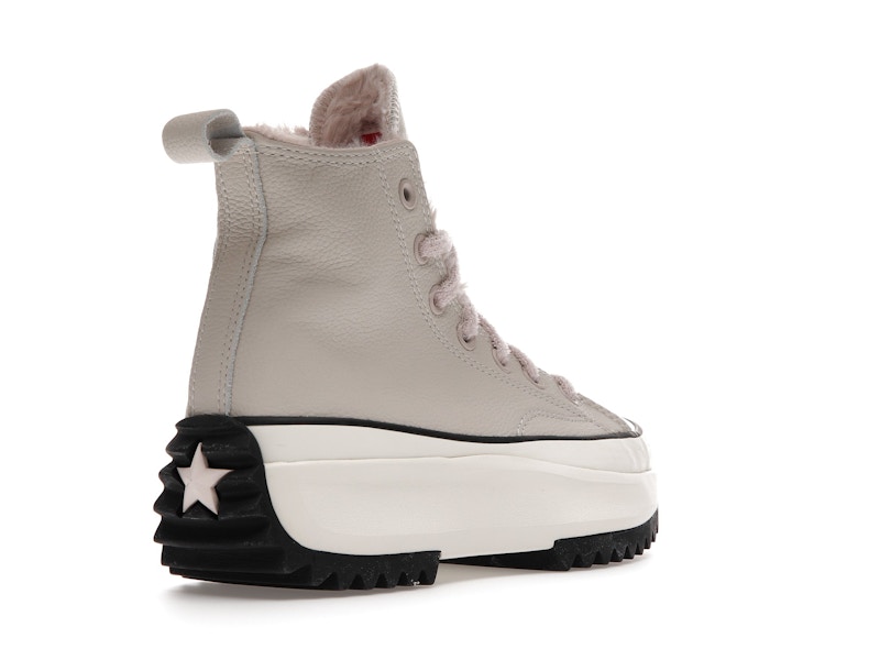 Converse Run Star Hike Hi Cozy Club Light Orewood Brown