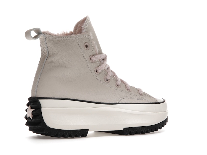 Converse Run Star Hike Hi Cozy Club Light Orewood Brown