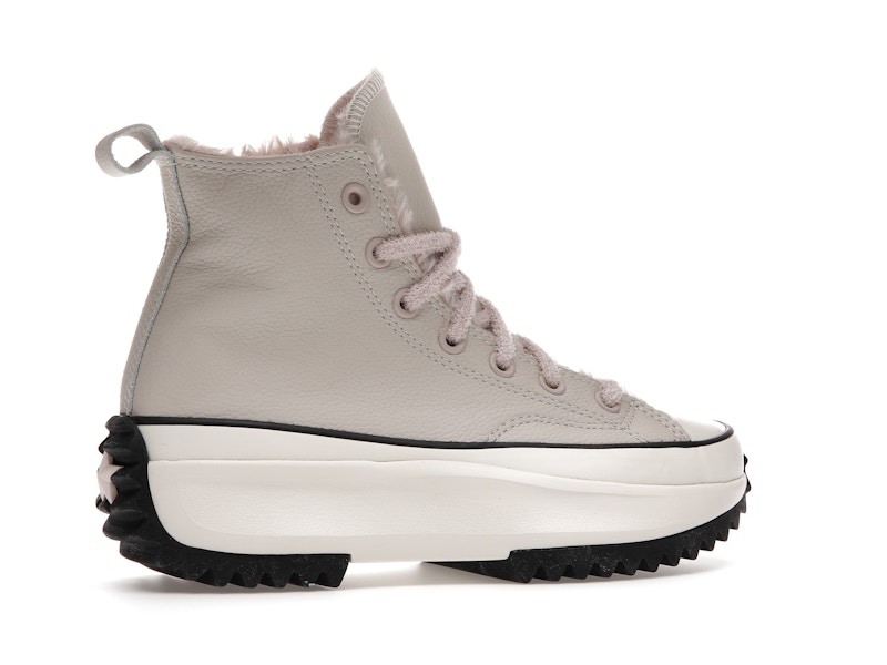 Converse Run Star Hike Hi Cozy Club Light Orewood Brown