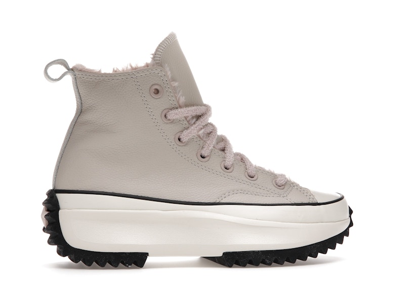 Converse Run Star Hike Hi Cozy Club Light Orewood Brown