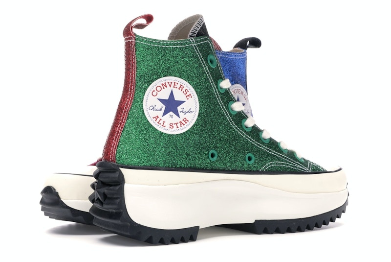 Converse Run Star Hike Hi JW Anderson Glitter