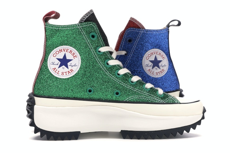 Converse Run Star Hike Hi JW Anderson Glitter